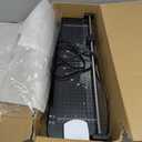 13in Laminator Machine with Sheets 50pcs + Paper Trimmer + Corner Rounder + Scale Line, 11x17 / ABS Anti-Jam |Dual Hot and Cold Mode | 90s Fast Preheat for A3/A4/A5/A6 Home Office School Use (Black)