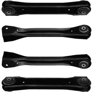 4PCS for 1997-2006 Jeep Wrangler TJ Front Upper & Lower Control Arms, Models w/Coil Spring Suspension K620244 K640734