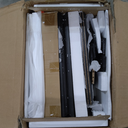 Huuger Nightstand with Charging Station, 3 Drawer Night Stand Set of 2, 22 Inch Wider Side Table with Storage, Farmhouse Nightstand with Vintage Handles, Thicken Base, for Bedroom, Black