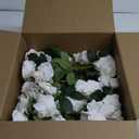 Artificial Flower Wall Panels - 12-Piece Set of 15x15 Inch Silk Roses Floral Backdrop Ideal for Wedding Celebrations, Festive Party Background and Elegant Home Decor -Pink (15inch, Barbie Pink)