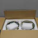 Ceramic Cereal Bowls Set of 6, 28 oz Bohemian Soup Bowl, Colorful Bowls Set for Kitchen, Dessert Bowls for Salad, Pasta, Oatmeal, Ramen, Oatmeal, Fruit, Dishwasher & Microwave Safe