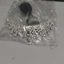 Princess White Tiara Gloves Sunglasses Headphones, Princess Costume Accessories Women Bachelorette Party Decorations (4 Pcs - Style c)