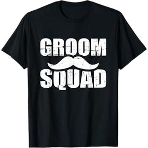 Groom Squad Stag Party JGA TShirt, Size L