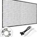 99% Aluminet Shade Cloth, 16x20 FT Heat Reflective Tarp for Blocking Sun