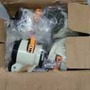 Leveling Stem Casters, M12 Thread Casters Set of 4 Heavy Duty with Leveling feet, 2200 LBS Retractable Caster Wheels with Upgraded Ratchet Arm, Adjustable Height Casters for Workbench, Machine