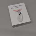 ELISHINE 7 Color Face and Neck Massager Light Therapy, Red Light Based Facial Massager for Skin Care, Smoothing, Firming (White)