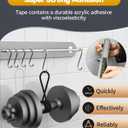 Double Sided Tape Heat Resistant Heavy Duty, Waterproof Outdoor Indoor Automotive Mounting Tape, Removable No Residue Super Strong Adhesion Foam Tape, 1" x 20FT