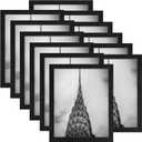 8x10 Picture Frames Black Set of 12 for Wall Gallery Collage Photo Frames or Tabletop Display