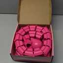 Weighted Hula Infinity Fitness Hoop for Adult Weight Loss, 2 in 1 Smart Fitness Workout Hula Circle Hoops with 28 Links(53 Inch), Exercise Fit Hoop Suitable for Women and Beginners