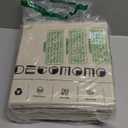 DECOMOMO Storage Bins, Cube Storage Bin with Labels, Fabric Storage Cubes for Shelves (10.5" x 11" / 6pcs, Beige)