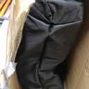 Nice C 6 Seat Folding Team Bench with Canopy & Cooler (Black), Large