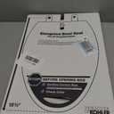 KOHLER K-4774-0 Brevia Elongated White Toilet Seat with Quick-Release Hinges And Quick-Attach Hardware For Easy Clean, White