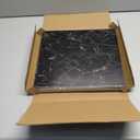 MSUP 12 Sheets Peel and Stick Backsplash Tiles, 11.8"x11.8" Black Stick on Wall Tiles, Self Adhesive Marble Tile Sticker, Waterproof Wall Decals for Kitchen Bathroom Laundry Room 02