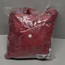 Womens 2 Piece Fluffy Pajama Lounge Set Loose Pullover Pants Sleepwear with Pockets (X-Large, Z-red-pocket)