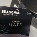 Seasonal celebration paper hats, 21 pack