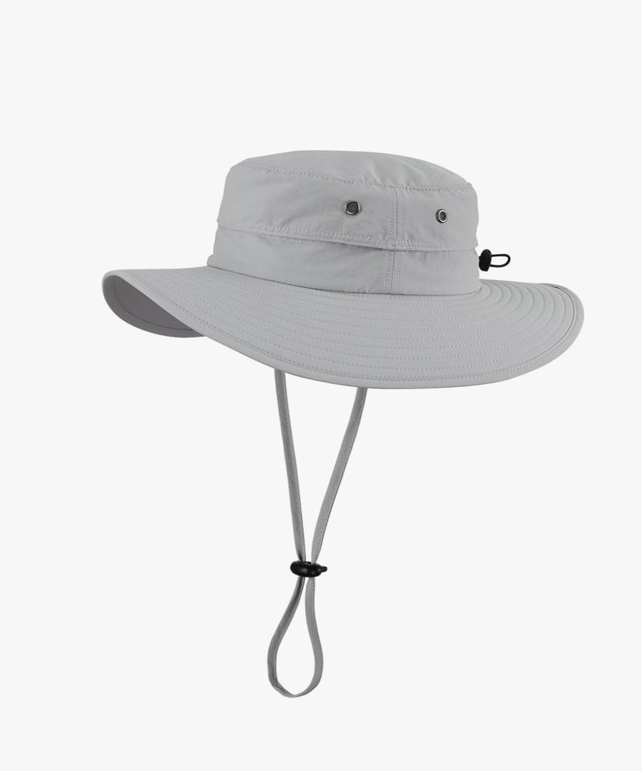 Home Prefer UPF50+ Mens Sun Hat Wide Brim Fishing Hat Sun Protection Beach Gardening Bucket Hat for Men Women