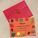 2 x Winlyn 504 Pcs Assorted Foam Fall Leaf Stickers - Self-Adhesive Bulk Maple Oak Shaped Glitter Leaves for Kids Craft, Gift, Halloween, Thanksgiving, Scrapbooking, Cards Decoration