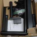 TigerDad Mobile Adjustable Height Laptop Stand PC Computer Portable Notebook Swivel Laptop Desk Rolling Table Desk Cart Tiltable with Wheels Casters& Mouse Pad Table (Wood)