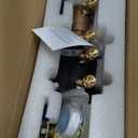Atdsetr 1-350 1 Inch Double Check Backflow Preventer, Backpressure & Backsiphonage Protection, for Irrigation Sprinkler Agricultural and Pipeline Systems