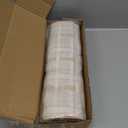 LazBlinds No Tools No Drill Bamboo Roller Shades, Cordless Bamboo Blinds, Light Filtering Roll Up Blinds for Windows, French Door, Porch or Patio, 12'' W x 70'' H, Whitewash B