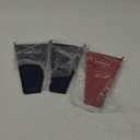 4-Pack Magnetic Wrench Organizer, 48-Slot Wrench Rack Tool Trays, Durable ABS Wrench Holder for Tool Box Drawer Chest, SAE (1/4" to 1-1/16") & Metric (6 to 24mm), Yellow/Blue