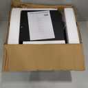 TUTOTAK Narrow Bookshelf, 8Tier Bookcase, Spine Book Shelf for Small Space, Corner Standing Shelf for Living Room, Office, Study, Entryway, Black BS06BK008