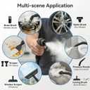 Steam Cleaner, 3 Level Adjustable Pressurized Steam Cleaner for Home, 10s Heat-Up Handheld Steamer for Cleaning, 1.9 Qt Tank Portable Steam Cleaner for Car, Home, Tile, Grout