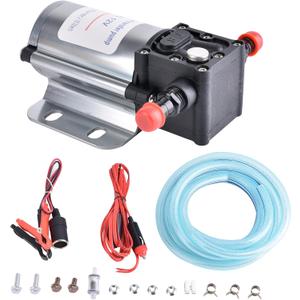 Fuel Transfer Pump Kits, 12 Volt Electric Fuel Transfer Pumps, High Efficiency Self-priming Pumps for Pumping Gasoline, Diesel, Kerosene, Water and Liquids