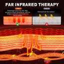 UTK 71x32 in Full Body Far Infrared Heating Pad, Ultra Soft, EMF-Free