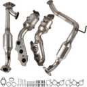 Front Left & Right Catalytic Converter Kit Fit for Toyota 4Runner 2010-2012