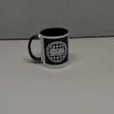 3dRose mug_28496_4 Bunco Chicks Roll With It Blue and Black - Two Tone Black Mug, Multicolor, 11 oz