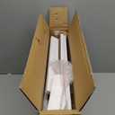 WOWLIVE Corner Bread Box for Kitchen Countertop, Large Double Layer Bread Storage Container for Homemade Bread, Black Bread Holder for Kitchen Counter, Under Cabinet Organizer (White, Medium)