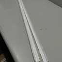 Trimold Matte White Aluminum Peel and Stick L Molding Corner Guards with 90 Angle for Wall Door Frame Cabinet Baseboard Protection and Decoration, 35.4in x 0.8in (3Pcs)