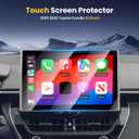 Karltys Screen Protector for 2025 2026 Toyota Corolla XSE/FX/SE,Hybrid (SE/XLE) 10.5 inch [No Glare & Fingerprint] Tempered Glass Toyota Corolla Accessories