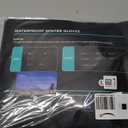 Krosa 5-Layer Winter Gloves for Men & Women Made with 3M Thinsulate, -10 Waterproof Work Gloves for Cold Weather, Snow Ski Gloves with 10 Touchscreen Fingers (Large, Black)