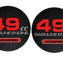 4 x 2Pcs 49cc Modified Pull Starter Sticker - for Predator 212 Engine for Coleman BT200X CT200U KT196 Baja MB200 Performance Parts Go Kart Mini Bike for Honda 196cc 224cc 200cc Engine