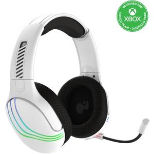PDP Afterglow Wave Wireless Headset with Mic for Xbox Series X|S, Windows 10/11 PC, Compatible with PlayStation PS5/PS4 and Bluetooth, White