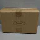 Set of 3 Glass Food Storage Jars with Handles Wood Lid and Spoon, 25 oz Glass Kitchen Canisters for Coffee, Tea, Cereal, Spice and Canning, Mason Jars, Cute Jar