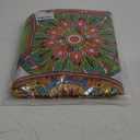 Round Fitted Tablecloth Elastic Edge Design Table Cover Waterproof Table Cloth Wipeable Washable for Round Table Best for 45"-56" Round Table