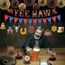 Western Party Decorations, Yee Haw Cowboy Theme Party Decorations Kit for Boys Birthday Cowboy Baby Shower Birthday Party Decor