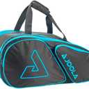 JOOLA Tour Elite Bag, Black/Light Blue