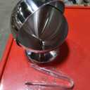 Sugar Bowl with Roll Top Stainless Steel Spherical Candies Bowl with 4.3 Inch Sugar Tong Stainless Sugar Clip for Kitchen Coffee Bar Beverage Household
