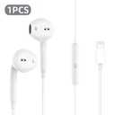 1 Pack for iPhone Headphones Wired Earbuds Earphones Built-in Microphone & Volume Control Nosie Reduction for iPhone 14 Pro Max/14 Plus/13/12/11/XR/XS/X/8/7/SE, Plug and Play Support All iOS Syste