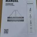 Siljoy Modern Crystal Chandelier 16-Light Brushed Nickel 2-Tiers K9 Crystal Raindrop Chandelier Luxury Flush Mount Crystal Pendant Ceiling Light Fixture for Dining Living Room Entryway Foyer D31.5''