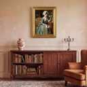 Splinterix 12x16 Picture Frame Gold Vintage, Matted to 8.5x11 Print, 4 Pack