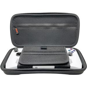 Voikoli Protective Eva Hard Shell Case Compatible with Asus Rog Alloy 7''2023/Asus Rog Ally X 2024,Shockproof,Stylish and Durable Black-b