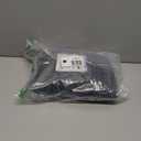 Simplebrand Ava Halloween Black Blackout Curtains for Bedroom 84 Inch Length 2 Panels Set, Solid Thermal Insulated Privacy Living Room Window Treatment Curtains Blackout Drapes, W40 x L84 Inch, Black