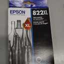 EPSON 822 DURABrite Ultra Ink High Capacity Black Cartridge (T822XL120-S) Works with WorkForce Pro WF-3820, WF-3823, WF-4820, WF-4830, WF-4833, WF-4834