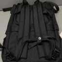 BabbleRoo Diaper Bag Backpack, Multifunction Nappy Changing Bag with Changing Pad, Stroller Straps & Pacifier Case, Unisex Stylish Travel Back Pack for Moms & Dads - Black