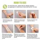 Facial Hair Removal Wax Strips for Women, Low Allergenic, Aloe Vera Scented, 20 Strips